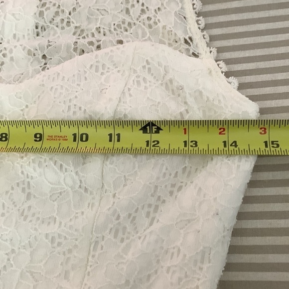 Speechless Floral Print on White Dress Size 3 #37 - Picture 7 of 9